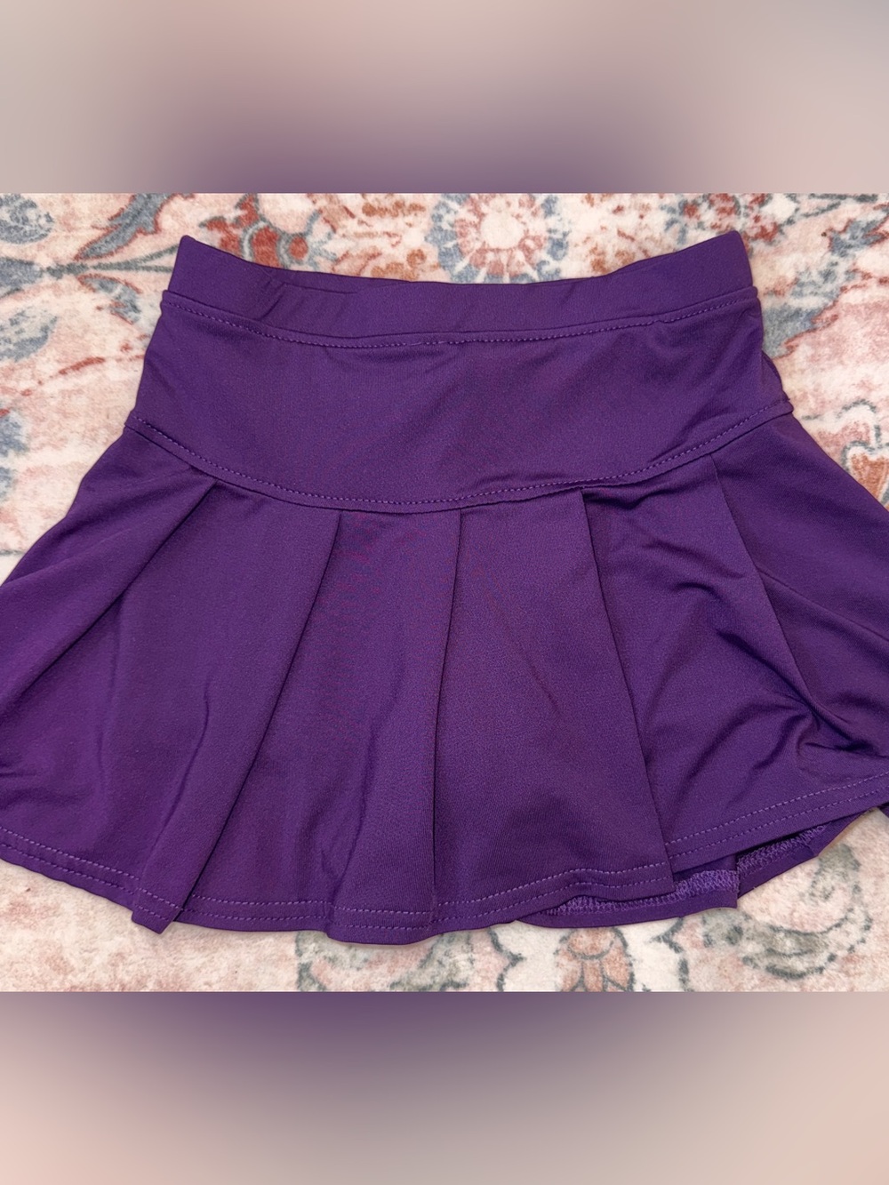 Girls purple athletic skort YM 8/10